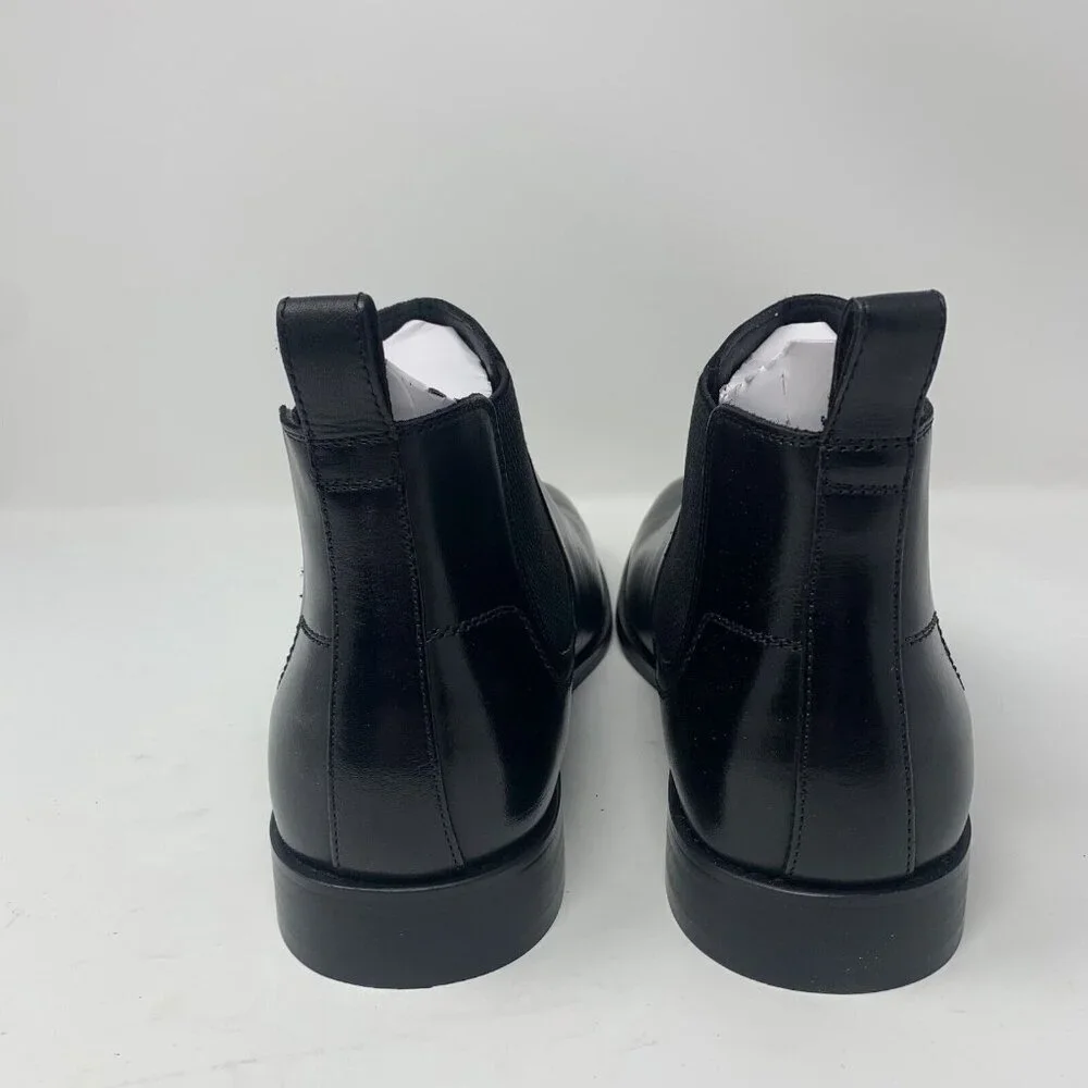Vintage Foundry Co. Darwin VF1758 Chelsea‎ Boots Men's 11 Black Pull-on S0668